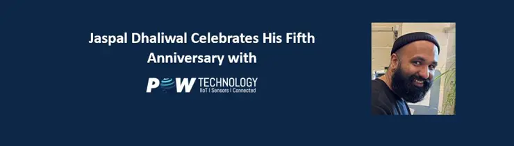 Jaspal Dhaliwal Celebrates His Fifth Anniversary With PowTechnology!